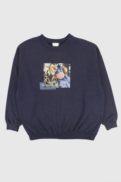 Vintage Tigger and Eeyore Crewneck Sweatshirt