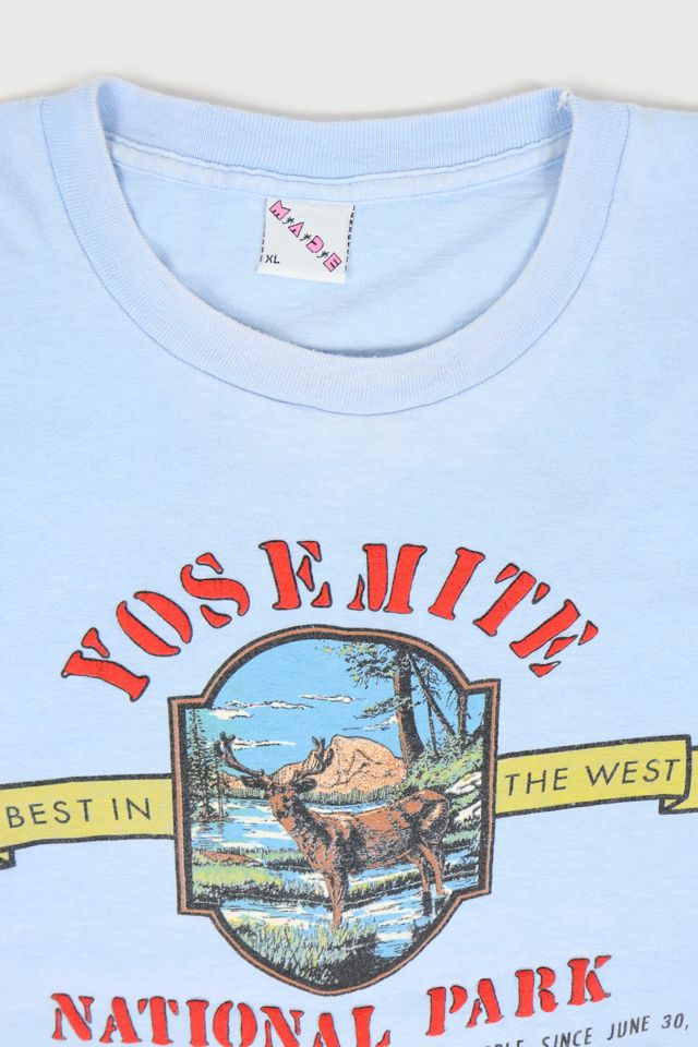 Vintage Cropped Yosemite National Park Tee #2