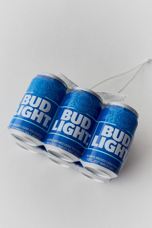 Budweiser® Bud Light 6-Pack Cans Ornament #1