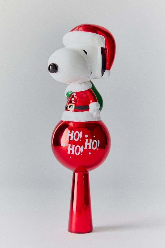 Peanuts Snoopy Santa Tree Topper #1