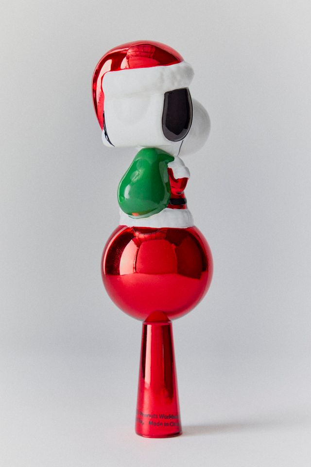 Peanuts Snoopy Santa Tree Topper #2