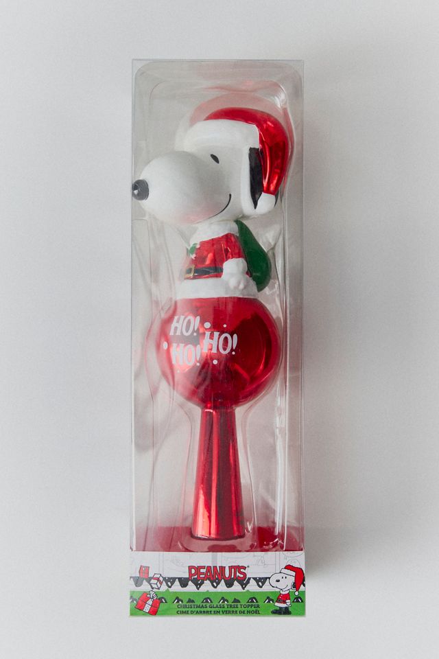 Peanuts Snoopy Santa Tree Topper #3