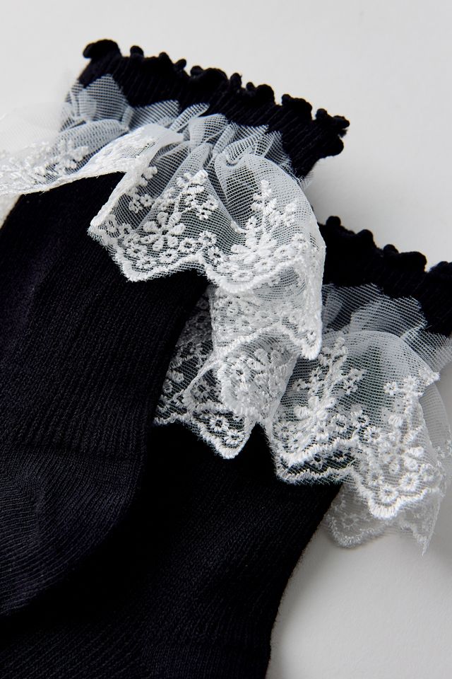 Nova Ruffle Socks #1