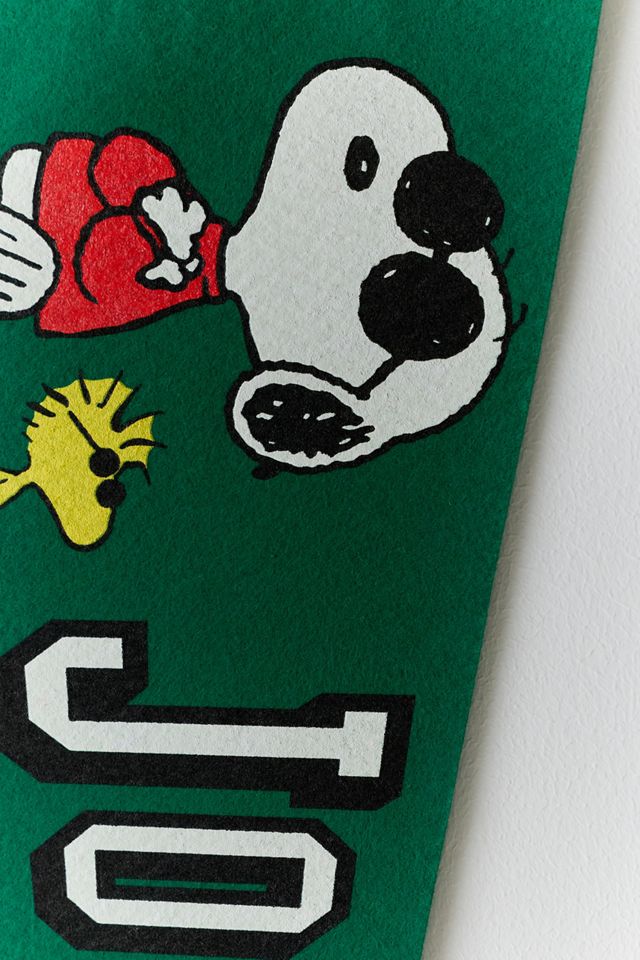 Peanuts Snoopy Pennant Flag Wall Hanging #3