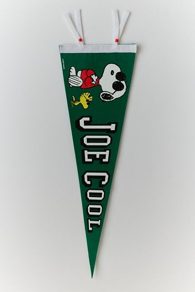 Peanuts Snoopy Pennant Flag Wall Hanging