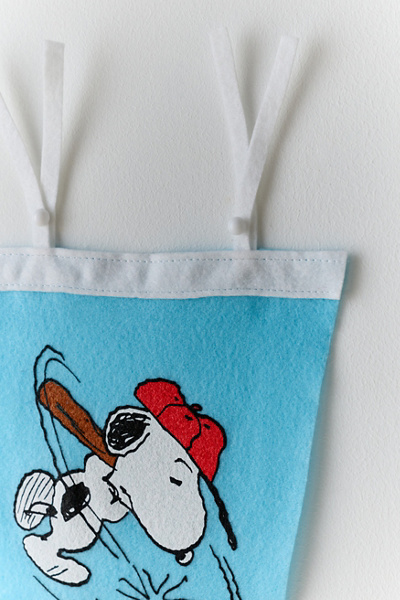 Peanuts Snoopy Pennant Flag Wall Hanging
