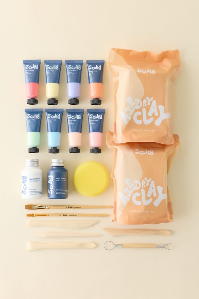 Sculpd Air-Dry Clay DIY Pottery Kit #1