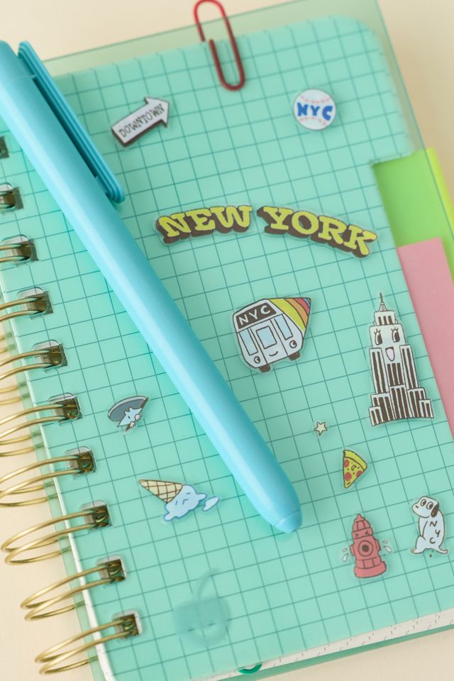 New York City Glitter Holographic Sticker Sheet #1