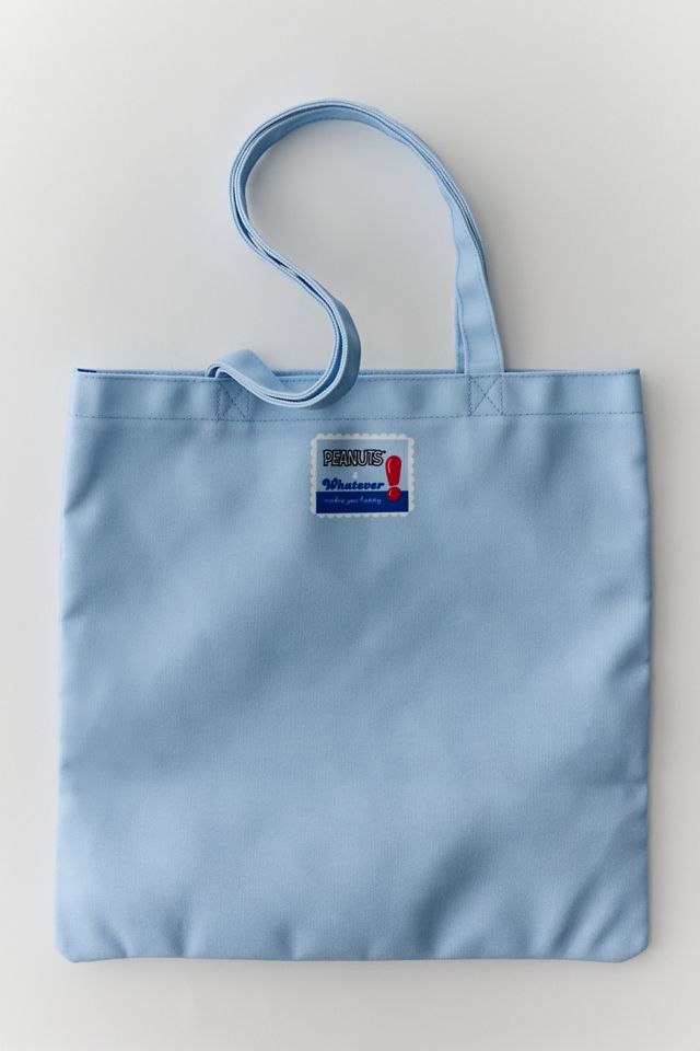 Whatever! Makes You Happy X Peanuts Mountain Vacation Canvas Tote Bag #3