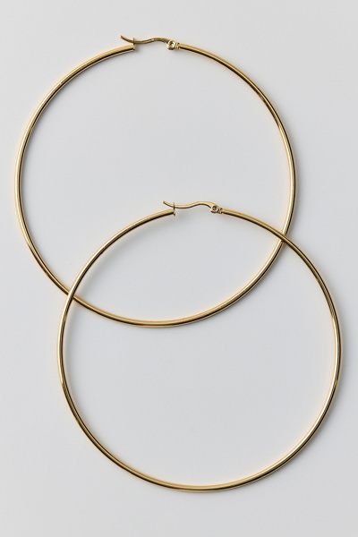 City Girl Waterproof XL Hoop Earrings