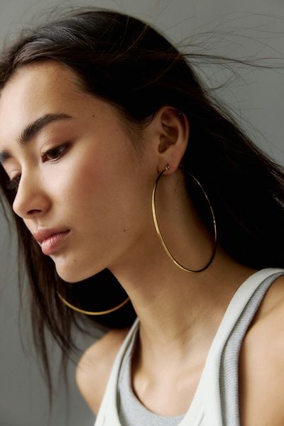 City Girl Waterproof XL Hoop Earrings