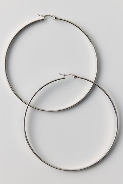 L Train Waterpfoof XL Hoop Earrings