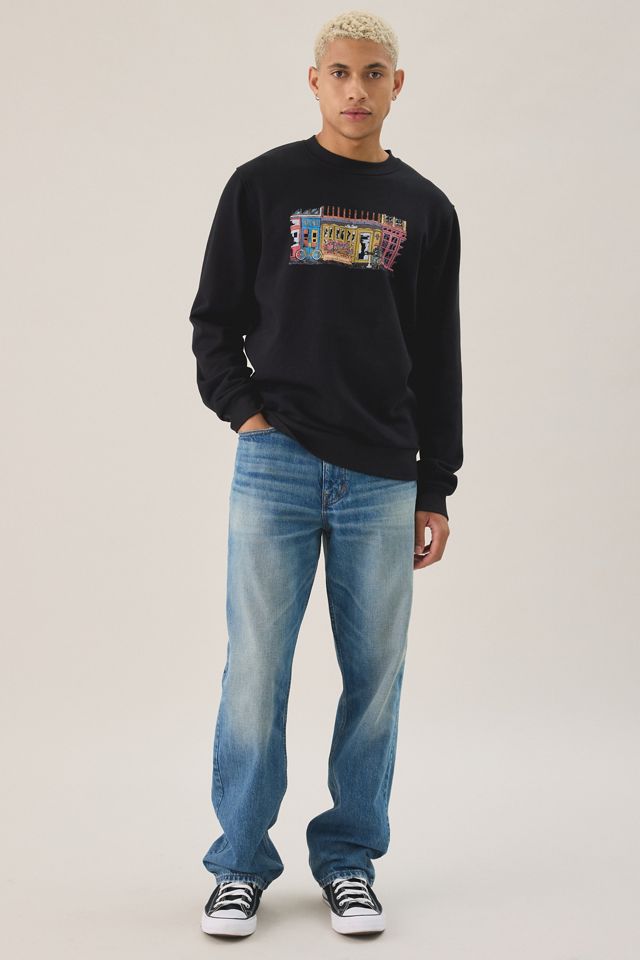Les Deux Market Graphic Crew Neck Sweatshirt #2
