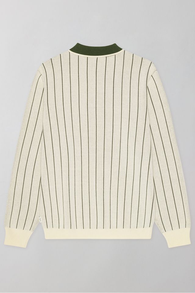 Polo à manches longues en tricot Signature Les Deux #1