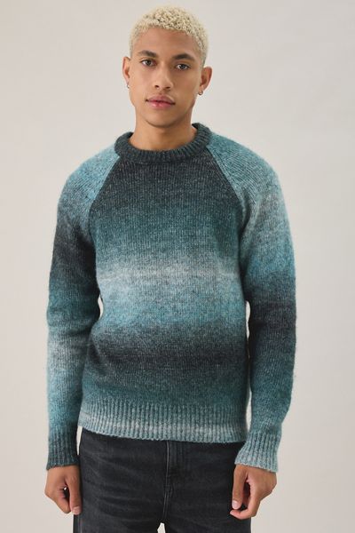 Les Deux Gradient Raglan Crewneck Sweater