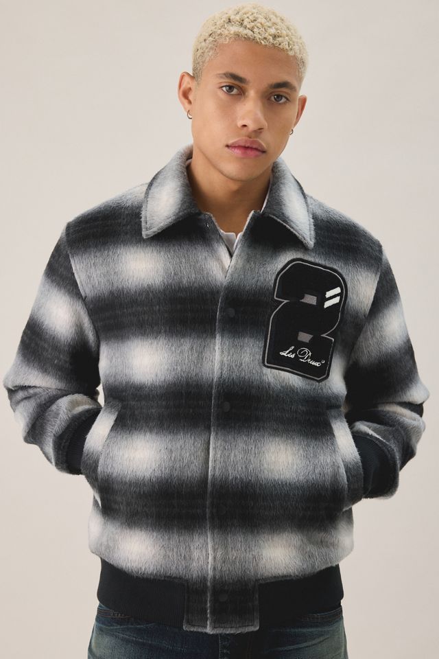 Les Deux Shadowcheck Varsity Jacket #1