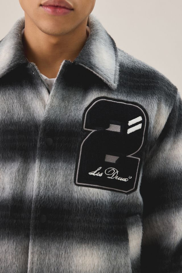 Les Deux Shadowcheck Varsity Jacket #2