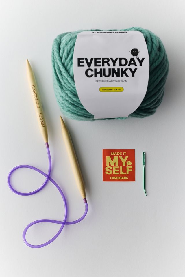 Cardigang Harper Beanie DIY Knitting Kit #1