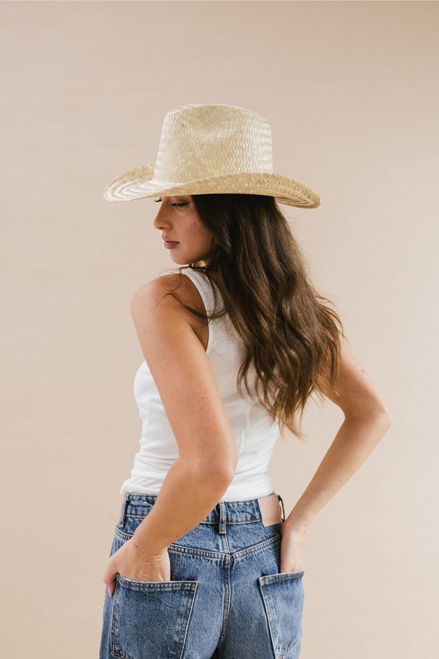 Gigi Pip Codi Straw Cowboy Hat #3