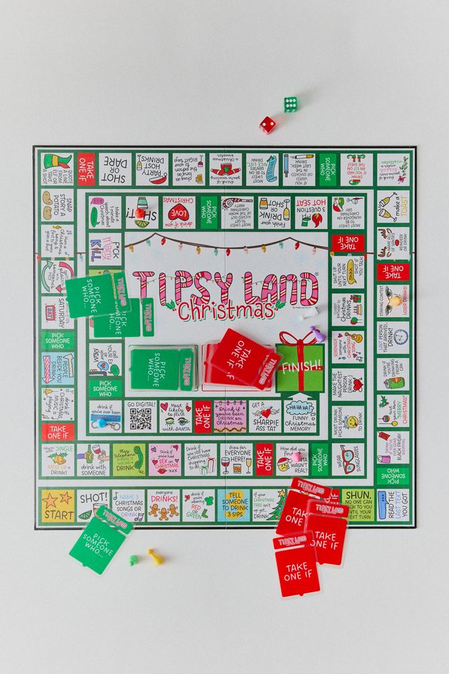 Tipsy Land: Christmas Edition Board Game #1