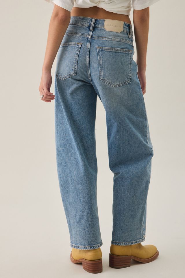 AllSaints Sadie Studded High-Rise Barrel Leg Jeans #2
