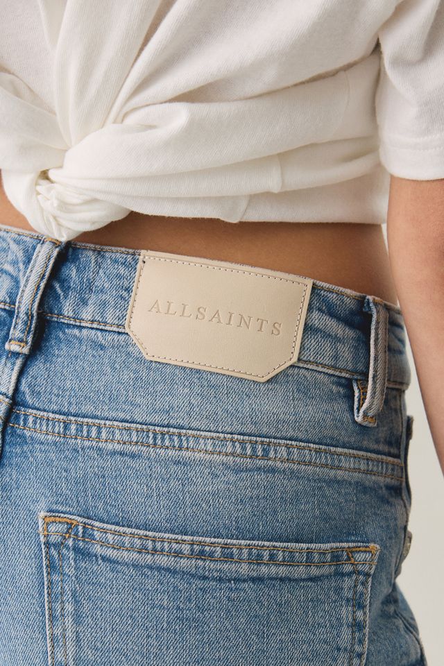 AllSaints Sadie Studded High-Rise Barrel Leg Jeans #4