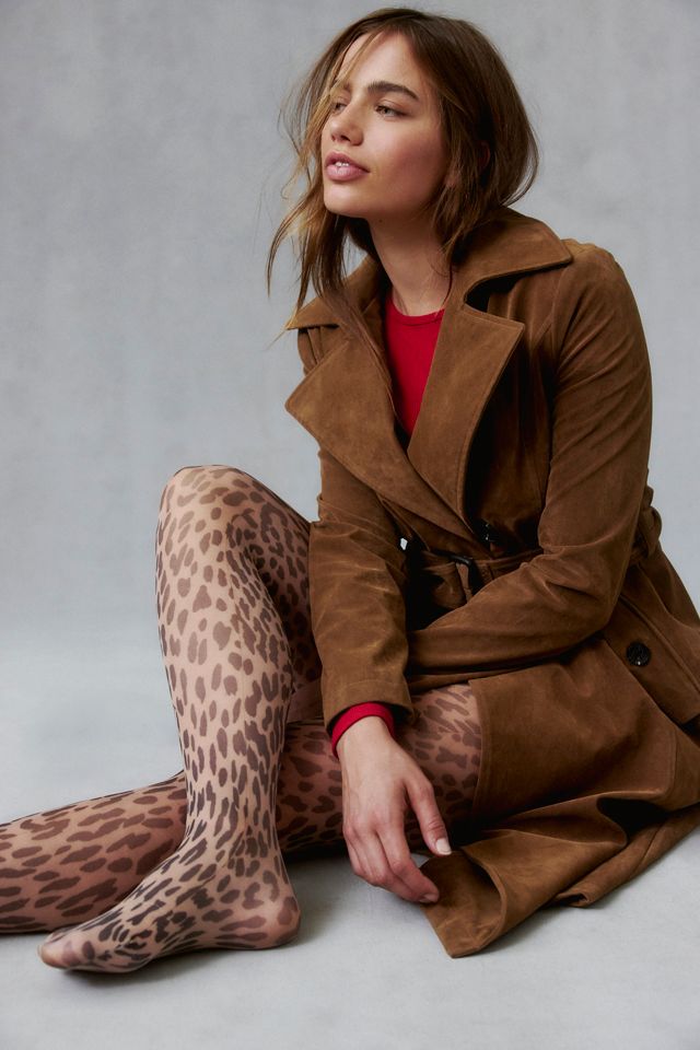 Cheetah Animal Print Tights #1