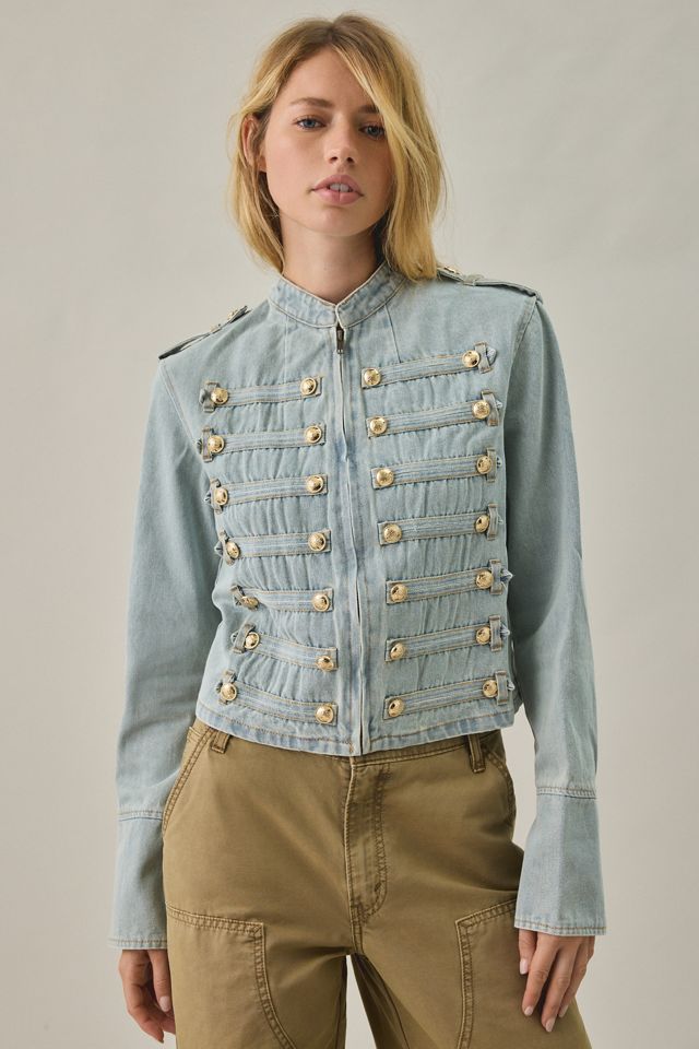 Lioness Rush Hour Denim Band Jacket #2