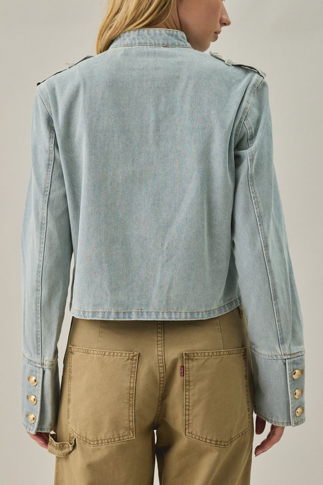 Lioness Rush Hour Denim Band Jacket #4