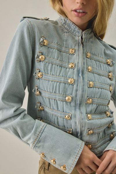 Lioness Rush Hour Denim Band Jacket