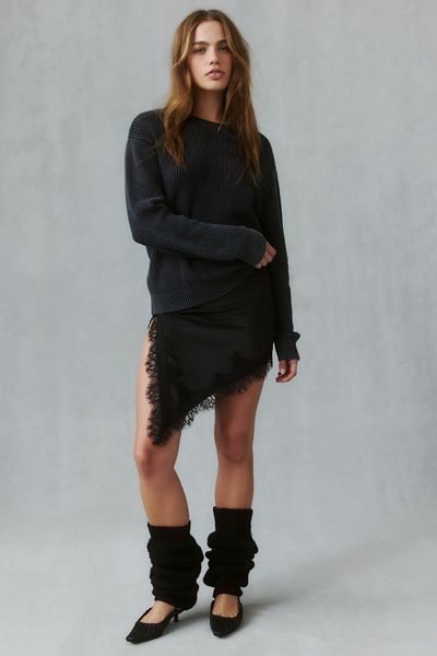 Fuzzy Slouchy Leg Warmers