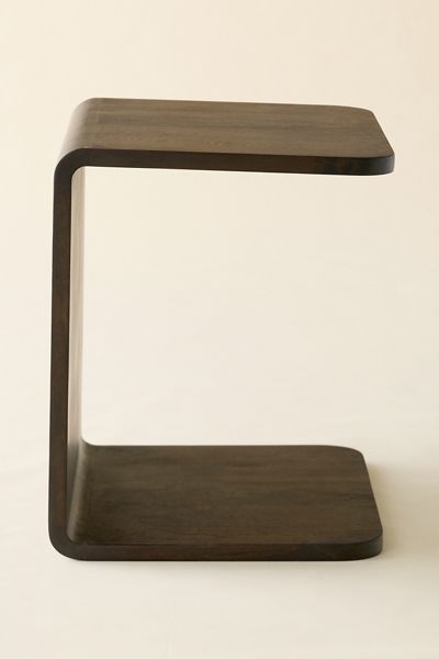 Carrie Wood C-Side Table