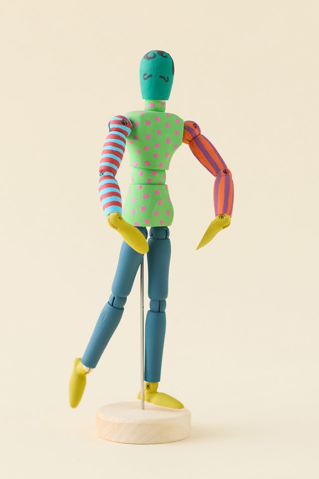 Block Design Paint & Pose Customizable Artist’s Mannequin Craft Kit #2