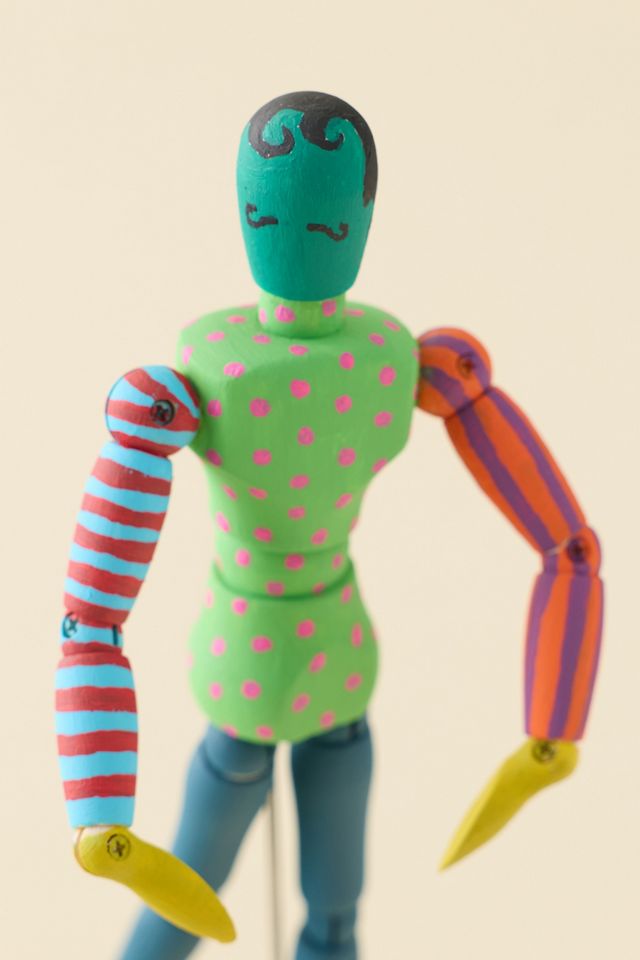 Block Design Paint & Pose Customizable Artist’s Mannequin Craft Kit #3