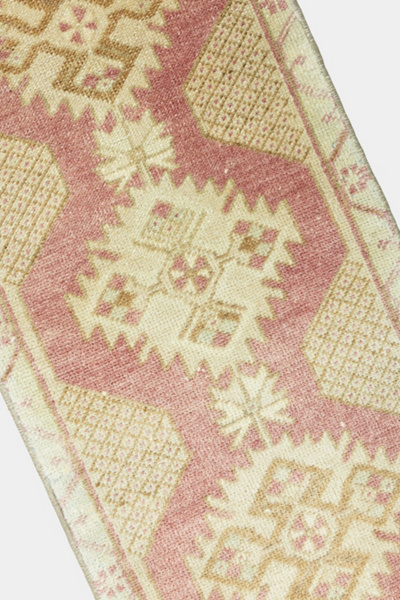 Vintage Turkish Mini Rug No. 745