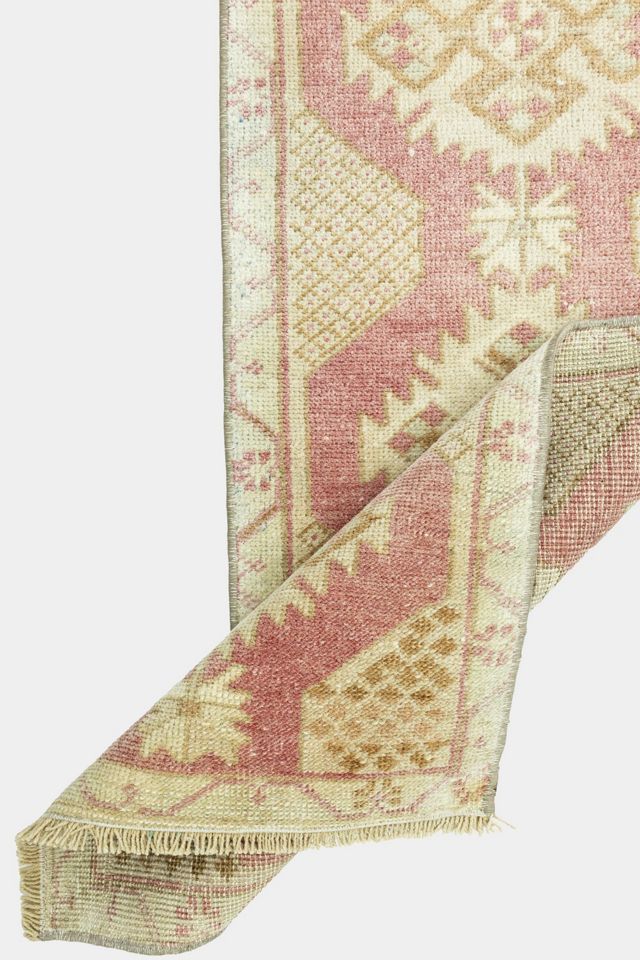 Vintage Turkish Mini Rug No. 745 #3