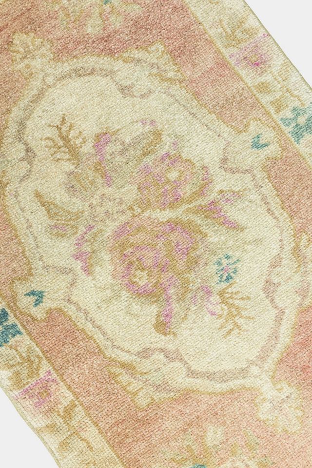 Vintage Turkish Mini Rug No. 759 #2