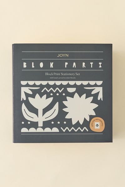 JOYN DIY Block Printing Stationery Set