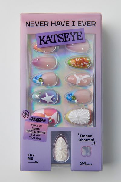 Never Have I Ever X KATSEYE WILD Press-On Faux Nail Set