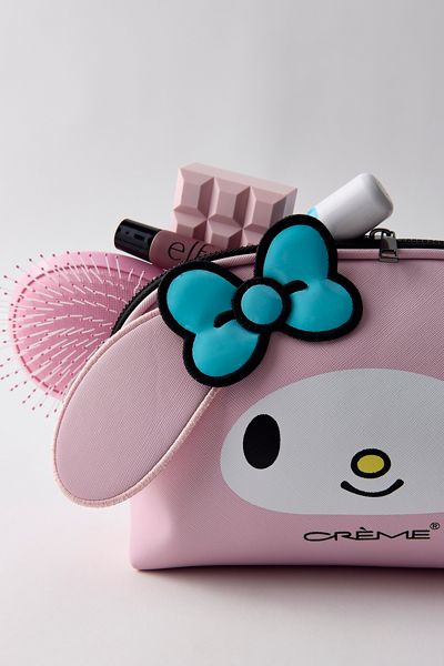 The Crème Shop X Sanrio Faux Leather Travel Makeup Bag
