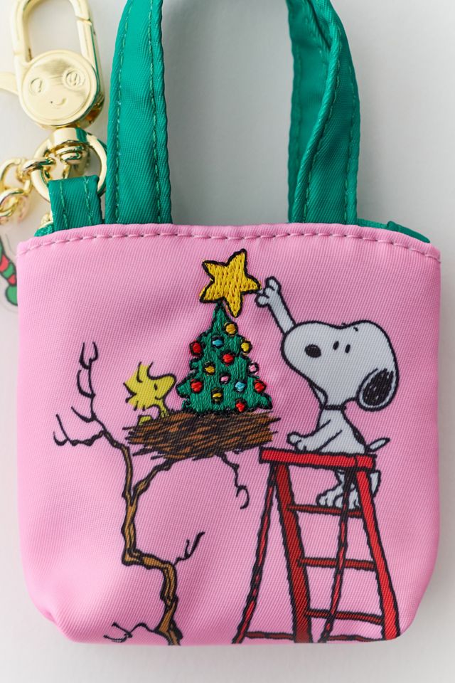 Whatever! Makes You Happy X Peanuts Snoopy Winter Scenes Mini Tote Bag Blind Box Keychain #3