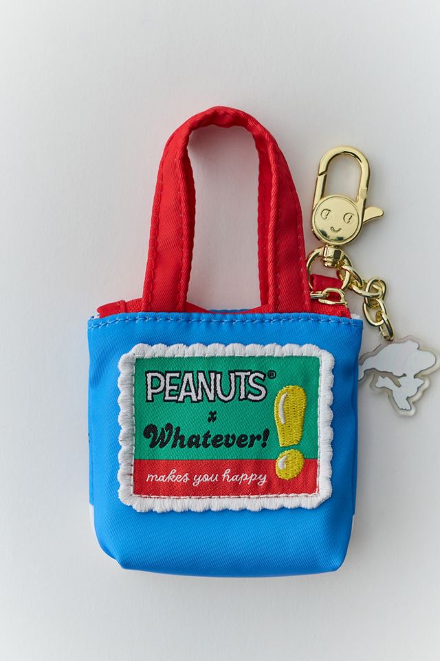 Whatever! Makes You Happy X Peanuts Snoopy Winter Scenes Mini Tote Bag Blind Box Keychain #4