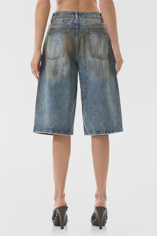AFRM Derby Dusty Tint Low-Rise Baggy Jorts #1