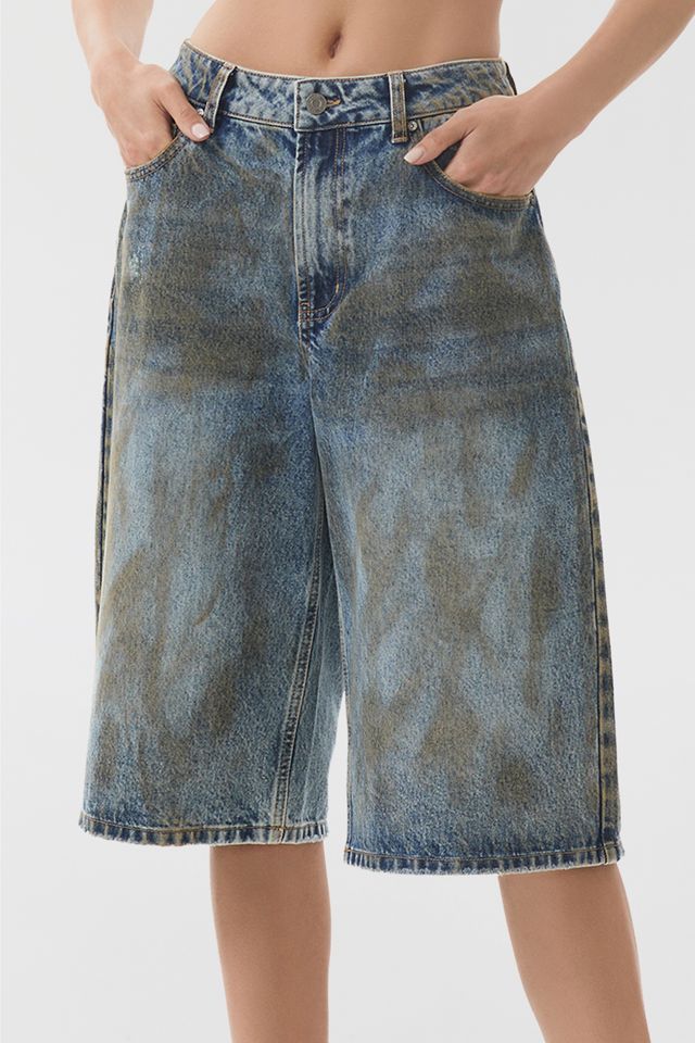 AFRM Derby Dusty Tint Low-Rise Baggy Jorts #2
