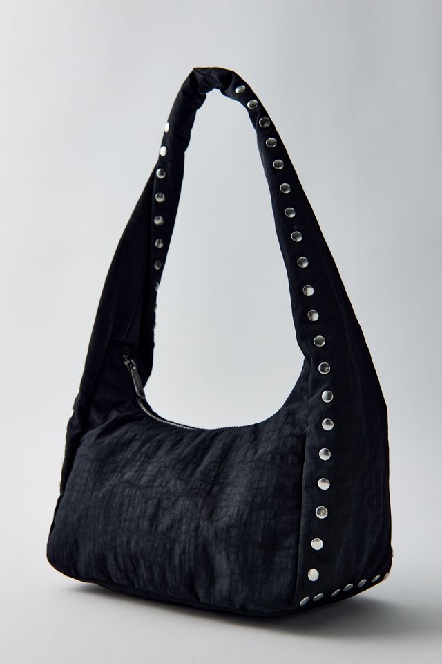 BAGGU Studs Small Nylon Meringue Bag #1
