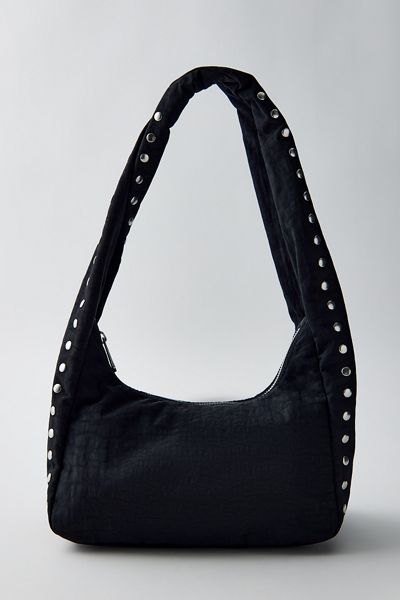 BAGGU Studs Small Nylon Meringue Bag
