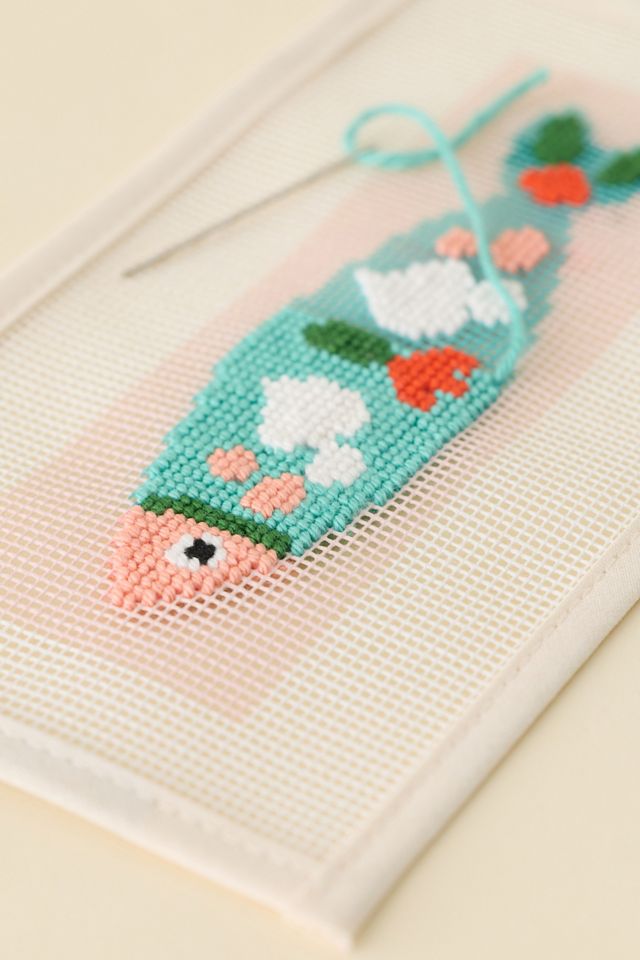 Unwind Studio DIY Needlepoint Bookmark Craft Kit #2