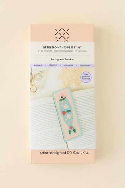 Unwind Studio DIY Needlepoint Bookmark Craft Kit
