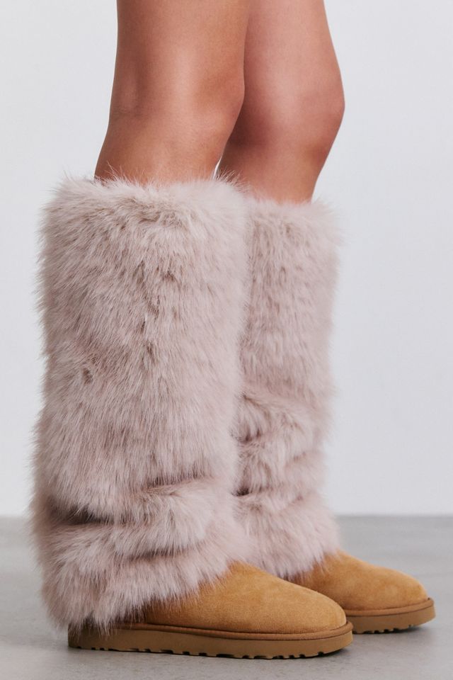 Faux Fur Legwarmers #1