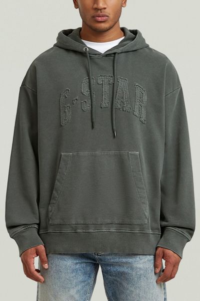 G-Star Applique Relaxed Hoodie Sweater
